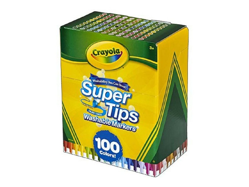 Комплект Химикали с Филц Super Tips Crayola 58-5100 (100 uds)