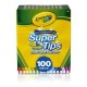 Комплект Химикали с Филц Super Tips Crayola 58-5100 (100 uds)
