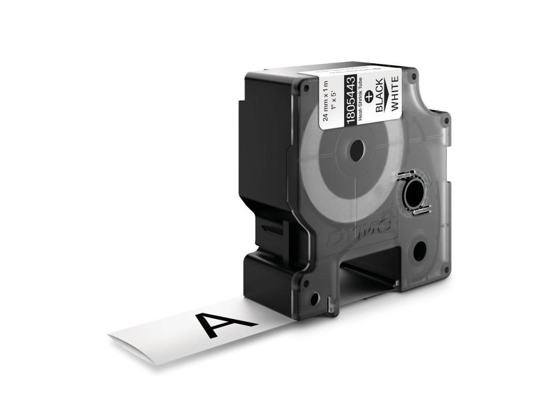 Ламинирана касета Dymo ID1-24 Многоцветен Черен/Бял 24 mm