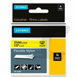 Ламинирана касета Dymo Nylon Flexible IND Многоцветен Черен/Жълт