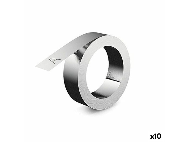 Ламинирана лента за етикетиране Dymo 31000 Rhino™ 12 mm Алуминий (10 броя)