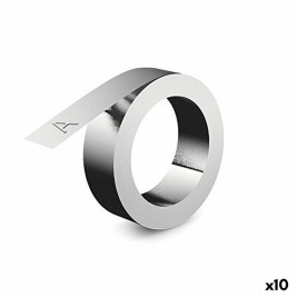 Ламинирана лента за етикетиране Dymo 31000 Rhino™ 12 mm Алуминий (10 броя)