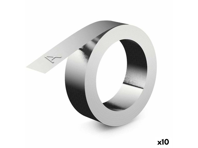Ламинирана лента за етикетиране Dymo Алуминий Rhino™ 12 mm (10 броя)