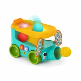 Играчка за дърпане Bright Starts Pop & Roll Safari Bus