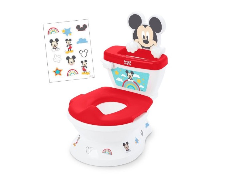 Цукало Bright Starts Червен Mickey Mouse