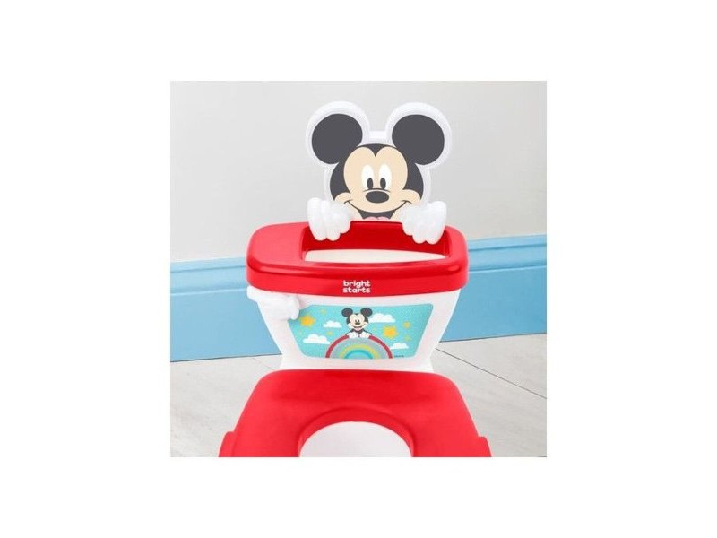 Цукало Bright Starts Червен Mickey Mouse