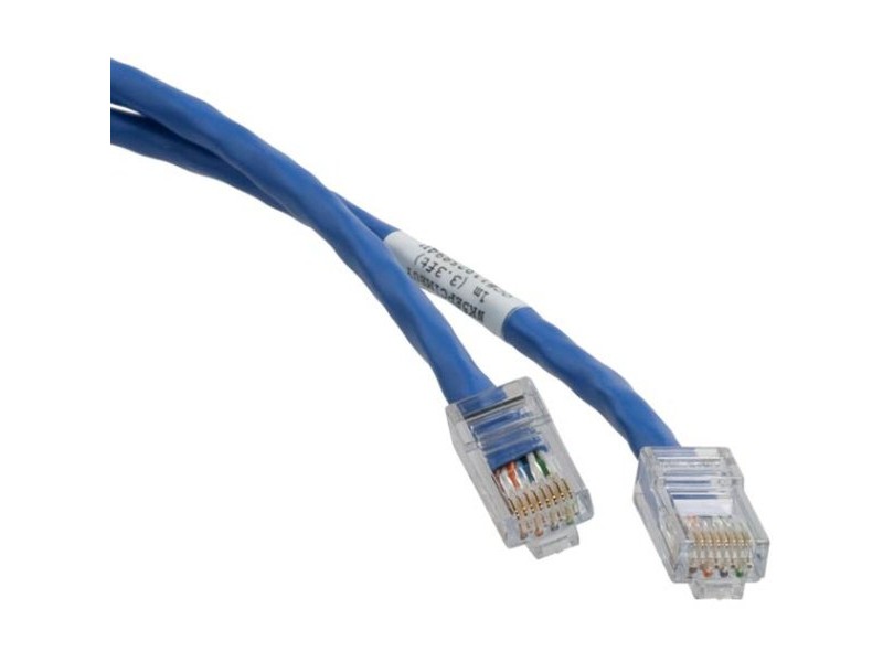 UTP категория 6 твърд мрежови кабел Panduit NK6PC1MBUY Син 1 m