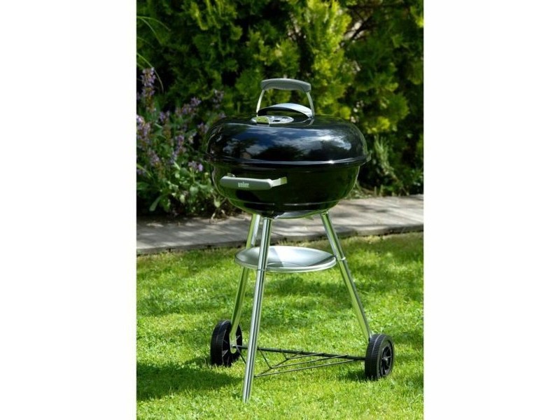 Барбекю Weber Compact Ø 47 cm Емайлирана Стомана