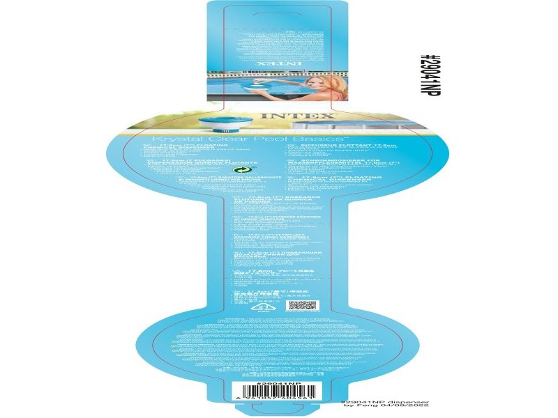 Диспенсър за Хлор Intex Плаващ 17,8 cm (17,8 cm)