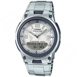 Мъжки часовник Casio ILLUMINATOR TELEMEMO 30 Сребрист (Ø 40 mm)