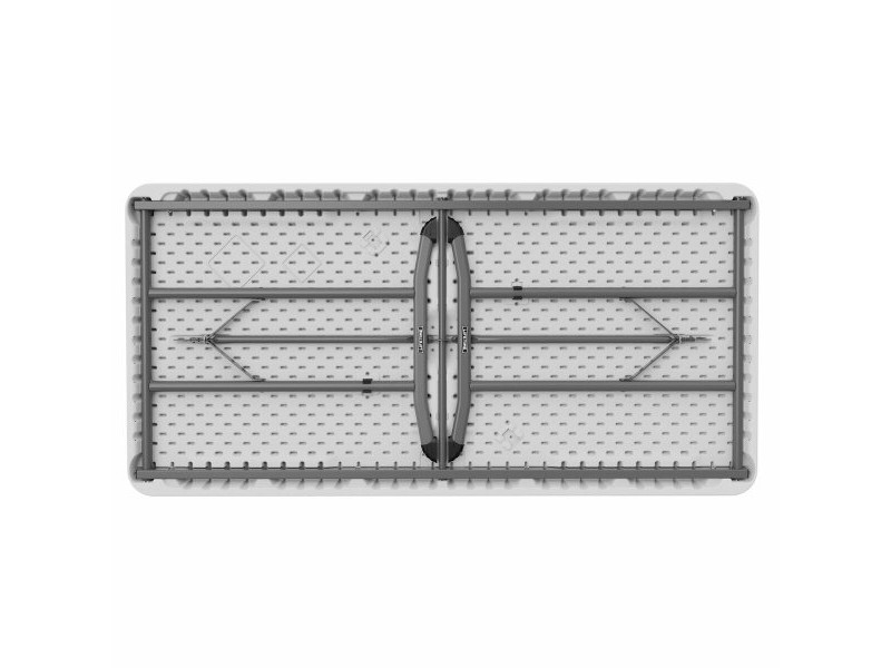 Сгъваема масичка Lifetime Бял 152 x 74 x 76 cm