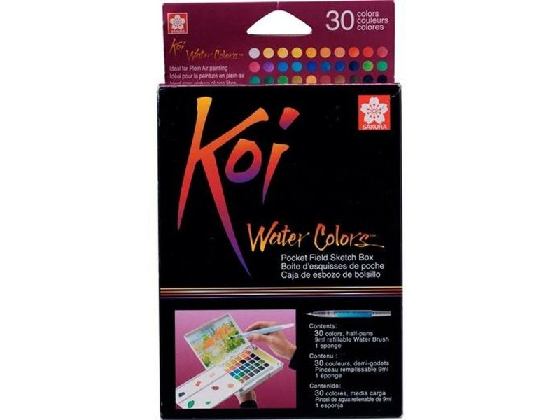 Комплект Водоразтворими Бои Talens Art Creation Sakura Koi Water Colors Многоцветен