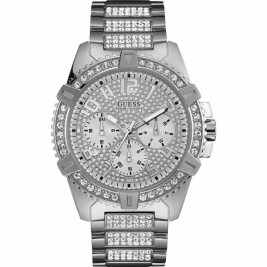 Мъжки часовник Guess W0799G1 Сребрист (Ø 48 mm)