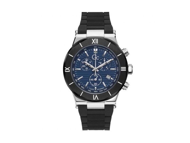 Мъжки часовник Guess Черен