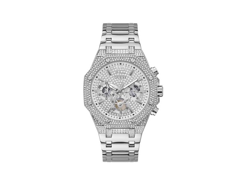 Мъжки часовник Guess GW0419G1 Сребрист
