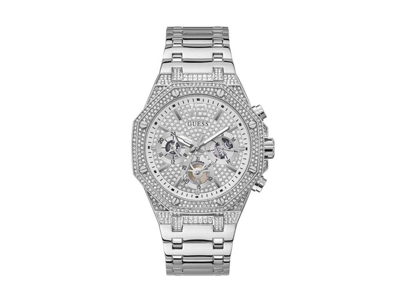 Мъжки часовник Guess GW0419G1 Сребрист