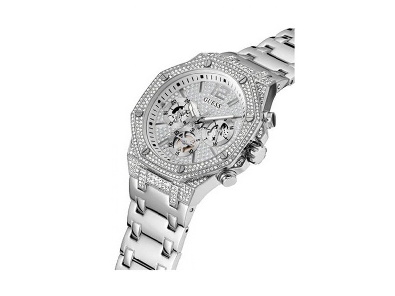 Мъжки часовник Guess GW0419G1 Сребрист