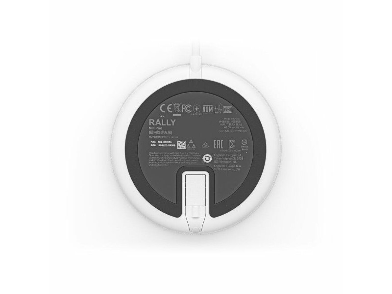 Микрофон Logitech 952-000038           Бял