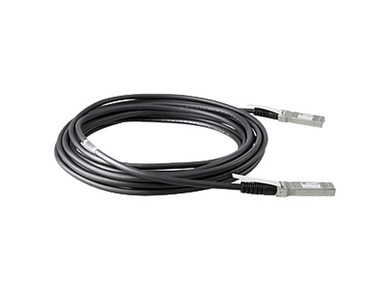 UTP категория 6 твърд мрежови кабел HPE J9281D Черен 1 m