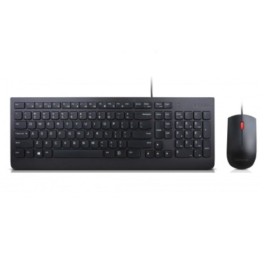 Клавиатура Lenovo 4X30L79915 Черен Испанска Qwerty QWERTY