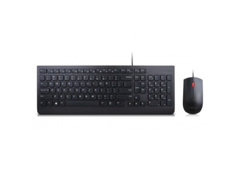 Клавиатура Lenovo 4X30L79915 Черен Испанска Qwerty QWERTY