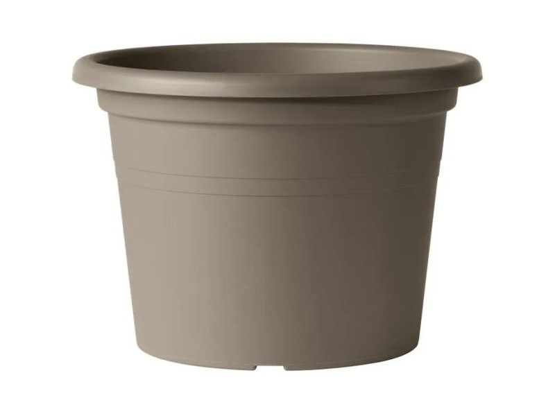 Саксия Deroma 60 cm Тъмнокафяв Injected Кръгъл Ø 60 cm