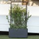 Самополиваща Сеялка Deroma Антрацит 78 x 38 x 39 cm Пластмаса Квадратен Самополиваща Сеялка Deroma Антрацит 78 x 38 x 39 cm Пластмаса Квадратен