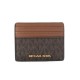 Дамски Визитник Michael Kors 35F8GTVD3B-BROWN