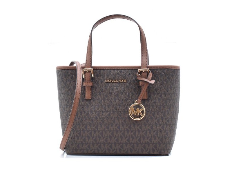 Дамска Чанта Michael Kors 35T9GTVT0B-BROWN Кафяв 22 x 18 x 10 cm