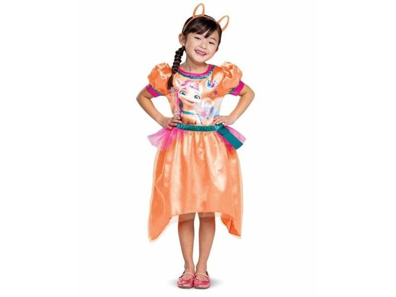Маскировъчен костюм за деца Little Pony Sunny Starscout Оранжев 3 Части Маскировъчен костюм за деца Little Pony Sunny Starscout Оранжев 3 Части