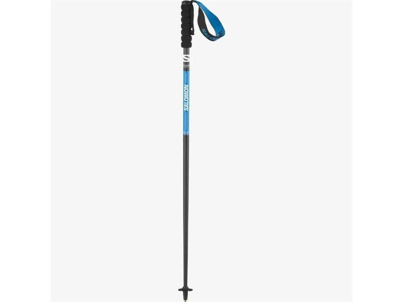 Комплект от 2 трекинг щеки Salomon Pulsar Carbon Син 120 cm