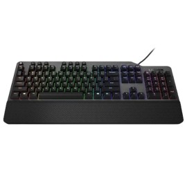 Клавиатура Lenovo Legion K500 Черен Сив Многоцветен QWERTZ