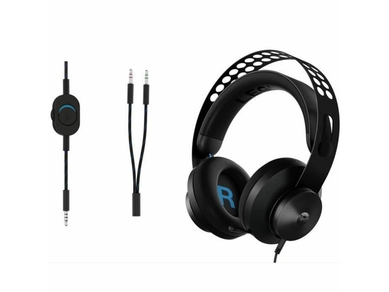 Слушалки за игра с микрофон Lenovo Legion H300 Черен