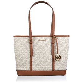 Дамска Чанта Michael Kors 35S0GTVT1V-VANILLA Бял 35 x 25 x 13 cm