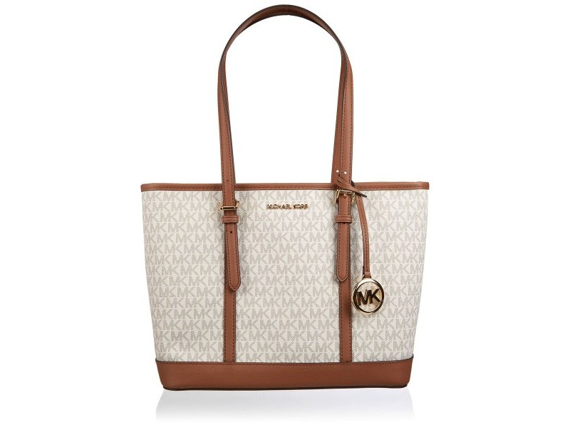 Дамска Чанта Michael Kors 35S0GTVT1V-VANILLA Бял 35 x 25 x 13 cm