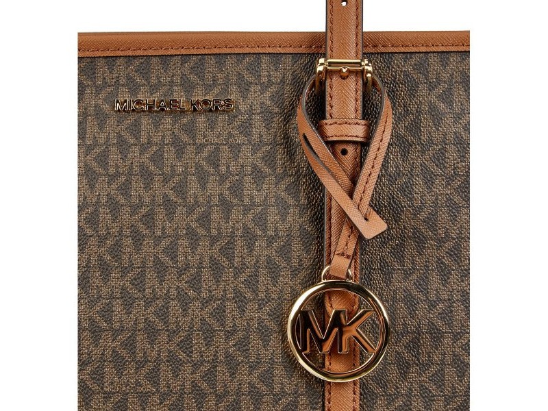 Дамска Чанта Michael Kors 35S0GTVT1V-BROWN Кафяв 35 x 25 x 13 cm