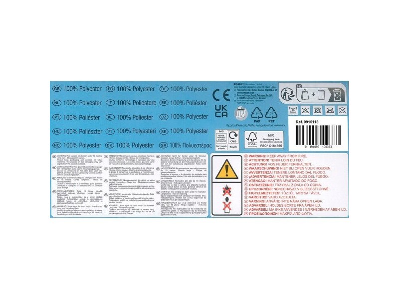 Маскировъчен костюм за деца Bulbasaur Pokémon 3-4 години