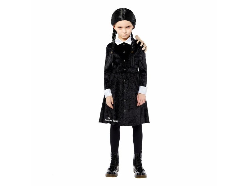 Маскировъчен костюм за деца Wednesday Addams 8-10 години