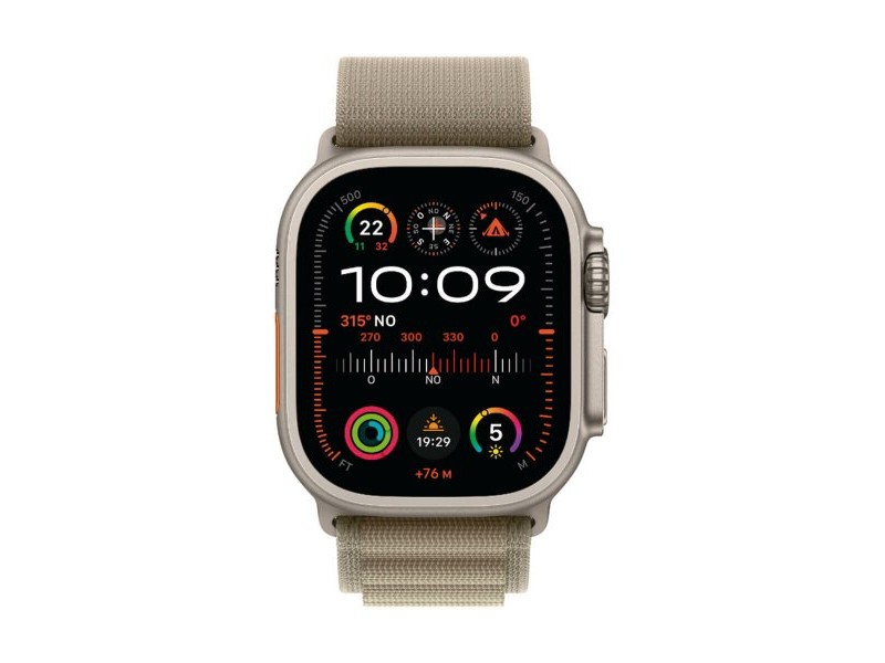 Смарт часовник Apple MREX3FD/A Титанов Маслина 49 mm