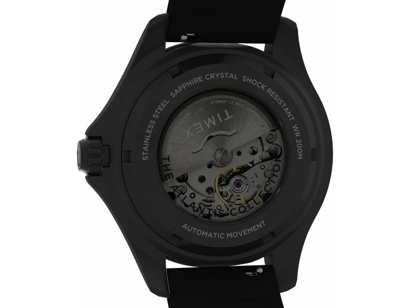 Мъжки часовник Timex DEEP WATER TIBURON AUTOMATIC Черен (Ø 44 mm)