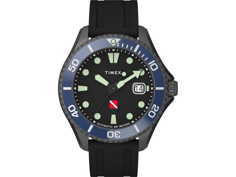 Мъжки часовник Timex DEEP WATER TIBURON AUTOMATIC Черен (Ø 44 mm)