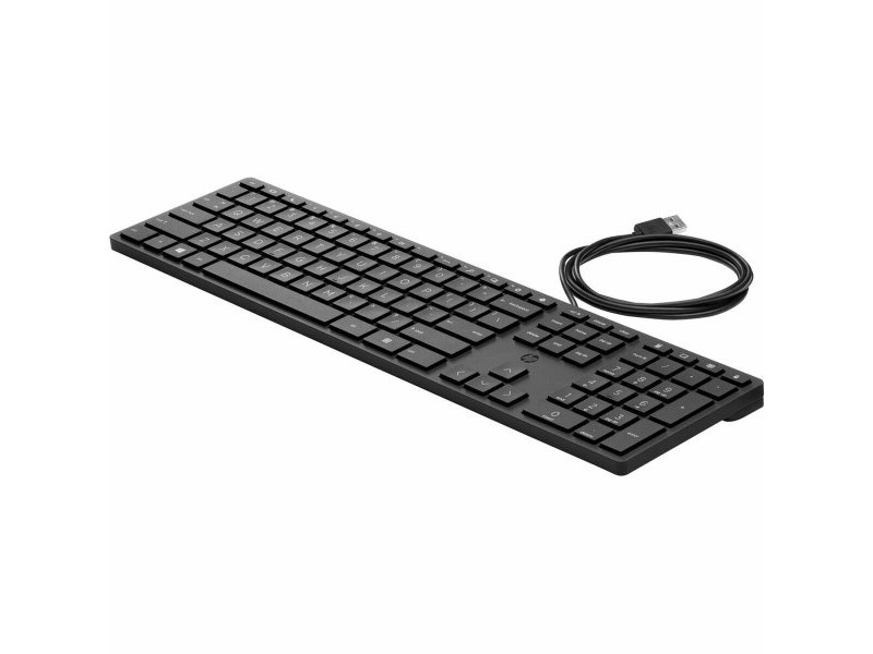 Клавиатура HP 9SR37AA Черен QWERTY