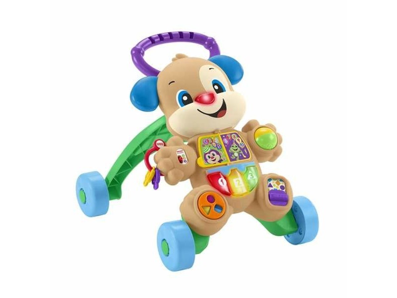 Проходилка с колела Fisher-Price Звук Светлини Куче Многоезичен