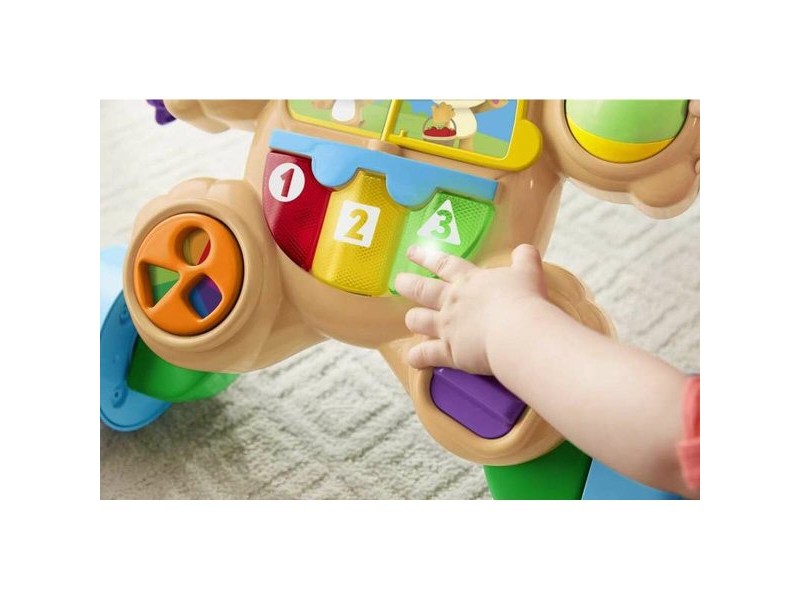 Проходилка с колела Fisher-Price Звук Светлини Куче Многоезичен