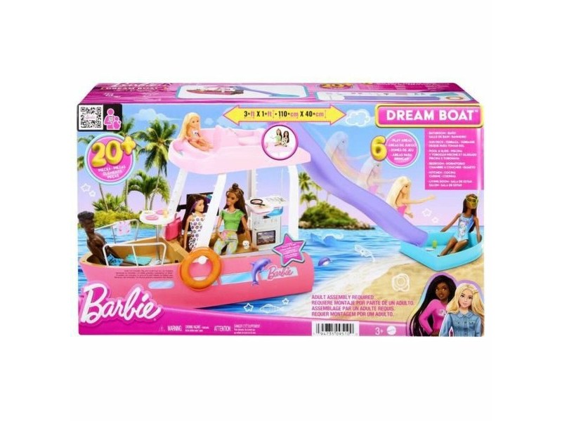 Playset Barbie Dream Boat Кораб