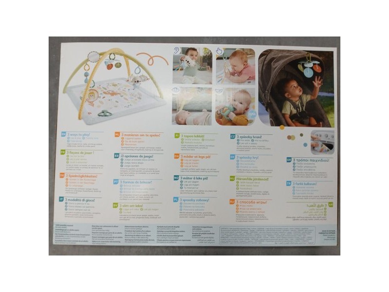 Подложка за игра Fisher-Price Пластмаса