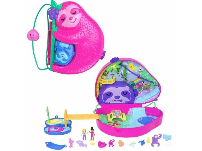 Playset Polly Pocket SAC SURPRISES PARESSEUX
