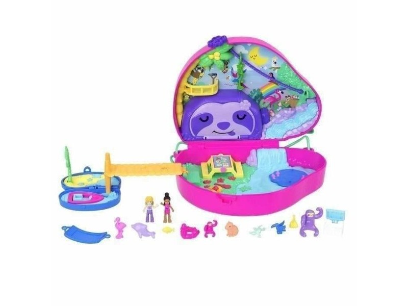 Playset Polly Pocket SAC SURPRISES PARESSEUX