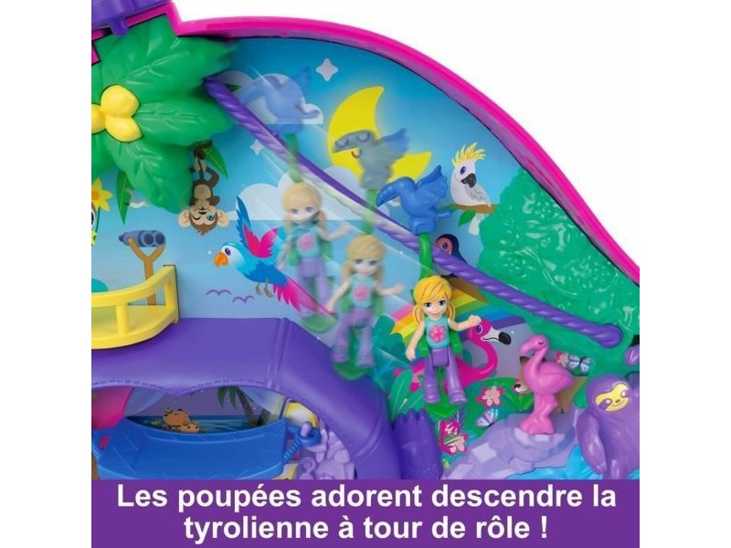 Playset Polly Pocket SAC SURPRISES PARESSEUX
