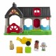 Playset Fisher-Price Happy Horses Stable 7 Части